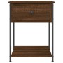 Nachttische, 2 Stück, Eichenbraun, Holzwerkstoff, 44 x 45 x 58 cm von vidaXL, Nachttische - Ref: Foro24-825852, Preis: 74,40 ...