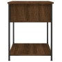 Mesitas noche 2 uds madera ingeniería marrón roble 44x45x58 cm de vidaXL, Mesitas de noche - Ref: Foro24-825852, Precio: 74,4...