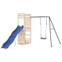 Spielplatz im Freien aus massivem Kiefernholz von vidaXL, Schaukeln und Spielgeräte - Ref: Foro24-3157003, Preis: 295,94 €, R...