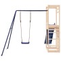 Spielplatz im Freien aus massivem Kiefernholz von vidaXL, Schaukeln und Spielgeräte - Ref: Foro24-3157003, Preis: 299,72 €, R...