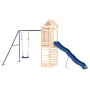 Spielplatz im Freien aus massivem Kiefernholz von vidaXL, Schaukeln und Spielgeräte - Ref: Foro24-3156973, Preis: 311,89 €, R...