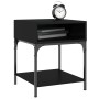 Nachttische 2 Stk. Holzwerkstoff schwarz 40x41x50 cm von vidaXL, Nachttische - Ref: Foro24-825874, Preis: 55,15 €, Rabatt: %