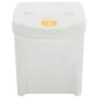 Stackable trash cans 4 pcs white polypropylene 100 L by vidaXL, Garbage cans and trash cans - Ref: Foro24-152201, Price: 58,4...