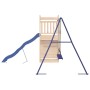 Parque infantil de exterior madera maciza de pino by vidaXL, Swings and play structures - Ref: Foro24-3157006, Price: 311,74 ...