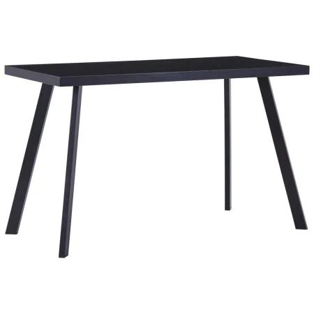 Schwarzer Esstisch aus gehärtetem Glas, 120 x 60 x 75 cm von vidaXL, Küchen- und Esstische - Ref: Foro24-281872, Preis: 110,1...