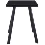 Black tempered glass dining table 120x60x75 cm by vidaXL, Kitchen and dining tables - Ref: Foro24-281872, Price: 109,82 €, Di...