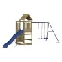 Spielplatz im Freien aus imprägniertem Kiefernholz von vidaXL, Schaukeln und Spielgeräte - Ref: Foro24-3156990, Preis: 498,77...