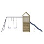 Spielplatz im Freien aus imprägniertem Kiefernholz von vidaXL, Schaukeln und Spielgeräte - Ref: Foro24-3156990, Preis: 498,77...