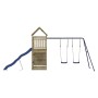 Spielplatz im Freien aus imprägniertem Kiefernholz von vidaXL, Schaukeln und Spielgeräte - Ref: Foro24-3156990, Preis: 498,77...