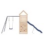 Spielplatz im Freien aus massivem Zirbenholz von vidaXL, Schaukeln und Spielgeräte - Ref: Foro24-3156985, Preis: 424,94 €, Ra...