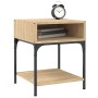 Nachttische, 2 Stück, Holzwerkstoff, Sonoma-Eiche, 40 x 41 x 50 cm von vidaXL, Nachttische - Ref: Foro24-825876, Preis: 53,52...