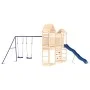 Outdoor playground made of solid pine wood by vidaXL, Swings and play structures - Ref: Foro24-3156979, Price: 615,97 €, Disc...