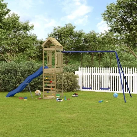 Impregnated pine wood outdoor playground by vidaXL, Swings and play structures - Ref: Foro24-3156978, Price: 334,07 €, Discou...