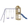 Spielplatz im Freien aus imprägniertem Kiefernholz von vidaXL, Schaukeln und Spielgeräte - Ref: Foro24-3156978, Preis: 342,85...