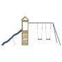Spielplatz im Freien aus imprägniertem Kiefernholz von vidaXL, Schaukeln und Spielgeräte - Ref: Foro24-3156978, Preis: 342,85...