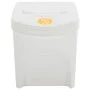 Stackable trash cans 3 pcs white polypropylene 75 L by vidaXL, Garbage cans and trash cans - Ref: Foro24-152199, Price: 62,09...