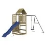 Outdoor playground made of impregnated pine wood by vidaXL, Swings and play structures - Ref: Foro24-3156987, Price: 466,56 €...