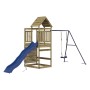 Spielplatz im Freien imprägniertes Kiefernholz von vidaXL, Schaukeln und Spielgeräte - Ref: Foro24-3156987, Preis: 486,01 €, ...