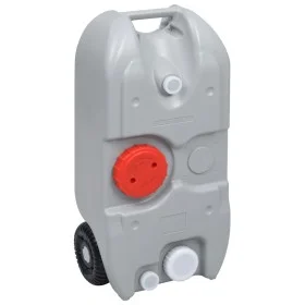 Water tank with wheels for gray camping 40 L by vidaXL, Camping and hiking - Ref: Foro24-30134, Price: 107,84 €, Discount: %