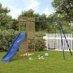 Impregnated pine wood outdoor playground by vidaXL, Swings and play structures - Ref: Foro24-3157005, Price: 322,26 €, Discou...