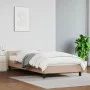 Estructura de cama cabecero cuero sintético capuchino 90x190 cm de vidaXL, Camas y somieres - Ref: Foro24-347476, Precio: 84,...