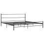 Schwarzer Metallbettrahmen 180x200 cm von vidaXL, Betten und Lattenroste - Ref: Foro24-284688, Preis: 108,44 €, Rabatt: %