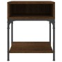 Nachttische 2 Stück Ingenieurholz braun Eiche 40x41x50 cm von vidaXL, Nachttische - Ref: Foro24-825882, Preis: 55,15 €, Rabat...