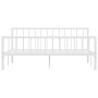 Bettgestell aus weißem Metall, 180 x 200 cm von vidaXL, Betten und Lattenroste - Ref: Foro24-284567, Preis: 102,04 €, Rabatt: %