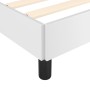 Bettgestell mit Kopfteil aus weißem Kunstleder 90x190cm von vidaXL, Betten und Lattenroste - Ref: Foro24-347472, Preis: 105,0...