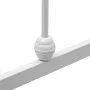 Bettgestell aus weißem Metall, 140 x 200 cm von vidaXL, Betten und Lattenroste - Ref: Foro24-284495, Preis: 162,36 €, Rabatt: %