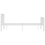 Bettgestell aus weißem Metall, 140 x 200 cm von vidaXL, Betten und Lattenroste - Ref: Foro24-284565, Preis: 132,37 €, Rabatt: %