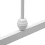 Bettgestell aus weißem Metall, 90 x 200 cm von vidaXL, Betten und Lattenroste - Ref: Foro24-284492, Preis: 78,02 €, Rabatt: %