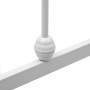 Bettgestell aus weißem Metall, 90 x 200 cm von vidaXL, Betten und Lattenroste - Ref: Foro24-284492, Preis: 78,89 €, Rabatt: %