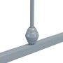 Gray metal bed frame 100x200 cm by vidaXL, Beds and slatted bases - Ref: Foro24-284505, Price: 77,55 €, Discount: %