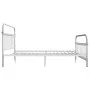 Bettgestell aus weißem Metall, 180 x 200 cm von vidaXL, Betten und Lattenroste - Ref: Foro24-284497, Preis: 127,29 €, Rabatt: %