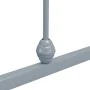 Gray metal bed frame 140x200 cm by vidaXL, Beds and slatted bases - Ref: Foro24-284507, Price: 99,14 €, Discount: %