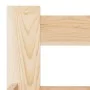 Solid pine wood bed frame 90x200 cm by vidaXL, Beds and slatted bases - Ref: Foro24-321991, Price: 99,83 €, Discount: %