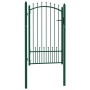 Zauntor mit grünen Stahlspitzen 100x150 cm von vidaXL, Gartentore - Ref: Foro24-146395, Preis: 191,77 €, Rabatt: %