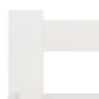 Estructura de cama madera maciza de pino blanca 200x200 cm de vidaXL, Camas y somieres - Ref: Foro24-322004, Precio: 119,91 €...