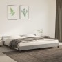 Light gray velvet bed frame with headboard 200x200cm by vidaXL, Beds and slatted bases - Ref: Foro24-347591, Price: 135,14 €,...