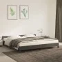 Dark gray velvet bed frame with headboard 200x200 cm by vidaXL, Beds and slatted bases - Ref: Foro24-347592, Price: 133,45 €,...