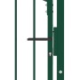 Zauntor mit grünen Stahlspitzen 100x150 cm von vidaXL, Gartentore - Ref: Foro24-146395, Preis: 191,77 €, Rabatt: %