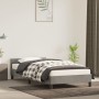 Light gray velvet bed frame with headboard 90x200 cm by vidaXL, Beds and slatted bases - Ref: Foro24-347549, Price: 91,80 €, ...