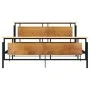 Estructura de cama de metal 180x200 cm de vidaXL, Camas y somieres - Ref: Foro24-324874, Precio: 146,07 €, Descuento: %