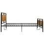 Estructura de cama de metal 180x200 cm de vidaXL, Camas y somieres - Ref: Foro24-324874, Precio: 146,07 €, Descuento: %