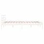 Estructura de cama madera maciza de pino blanco 120x200 cm de vidaXL, Camas y somieres - Ref: Foro24-810426, Precio: 88,17 €,...