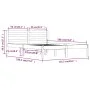 Solid pine wood bed frame 120x190 cm by vidaXL, Beds and slatted bases - Ref: Foro24-810400, Price: 87,76 €, Discount: %