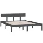 Estructura de cama madera maciza de pino 120x200 cm de vidaXL, Camas y somieres - Ref: Foro24-810144, Precio: 103,46 €, Descu...