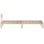 Solid pine wood bed frame 90x200 cm by vidaXL, Beds and slatted bases - Ref: Foro24-810132, Price: 65,84 €, Discount: %