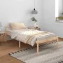 Cama para personas mayores madera maciza de pino 100x200 cm de vidaXL, Camas y somieres - Ref: Foro24-810604, Precio: 112,84 ...